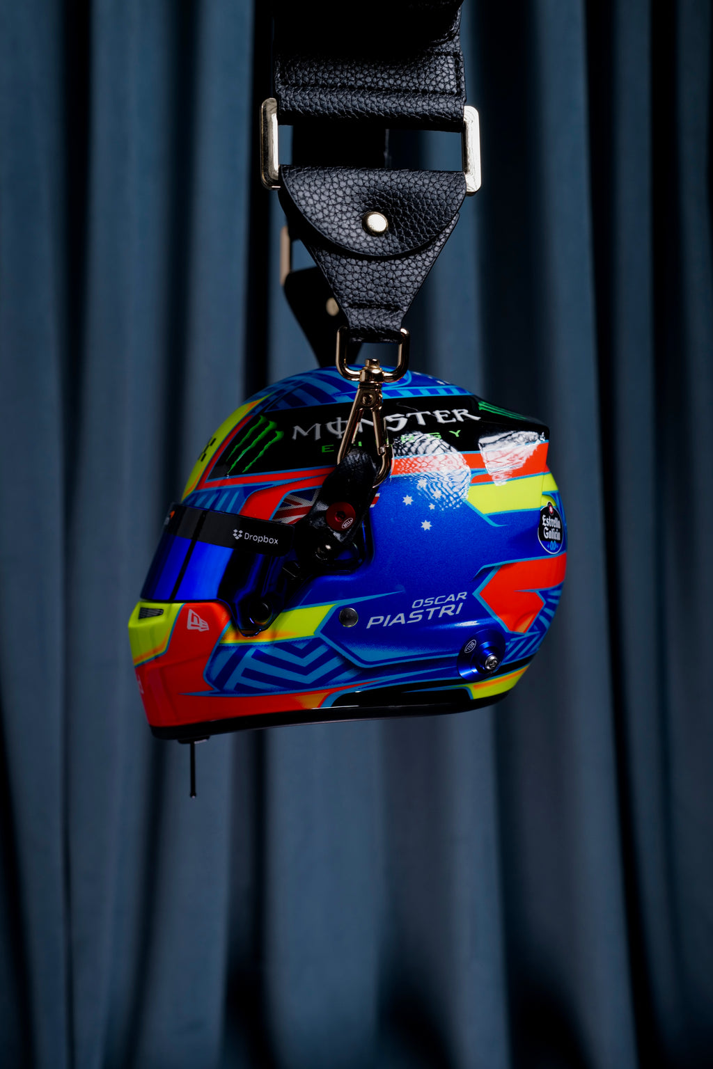 Oscar Piastri Season Helmet 2024