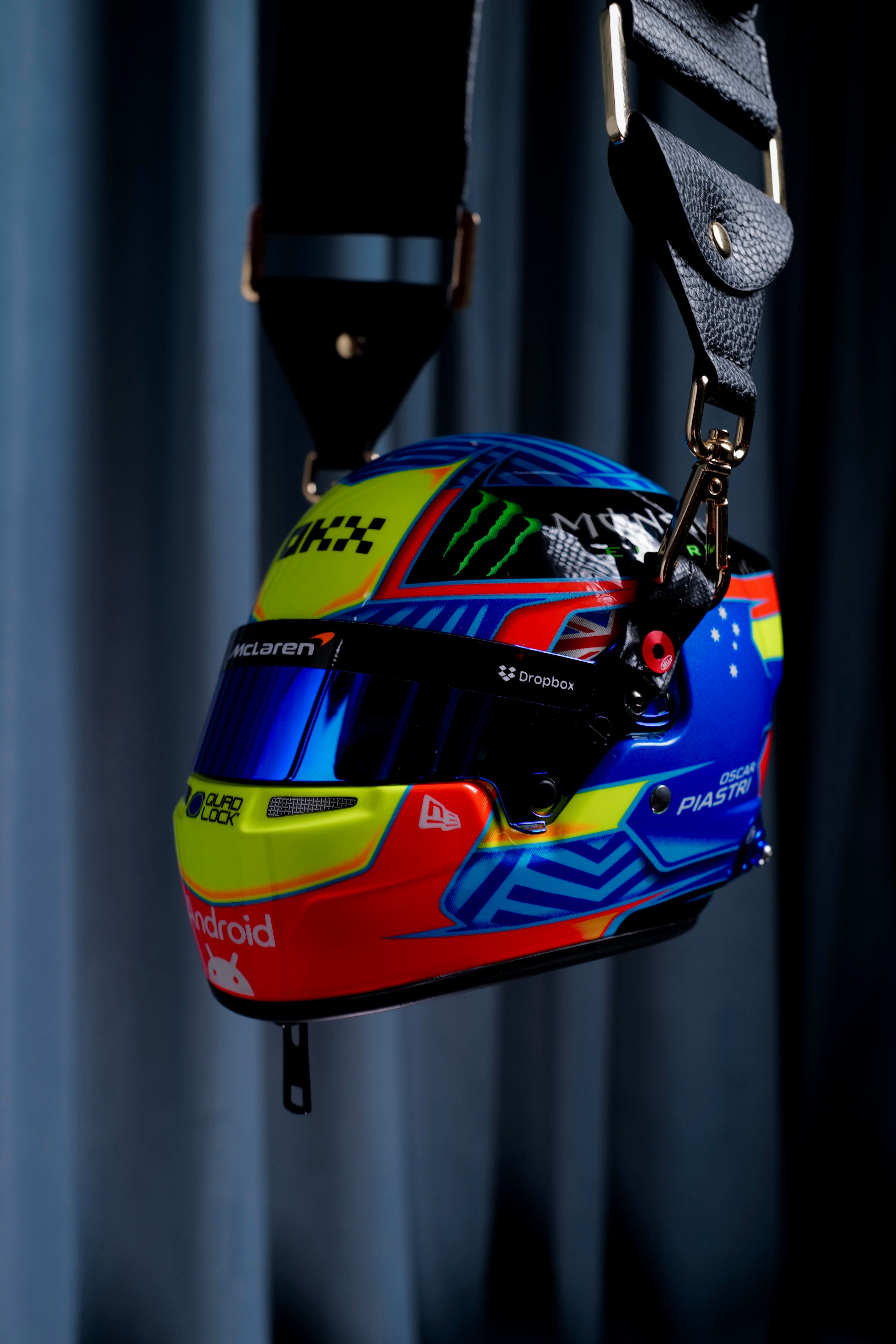 Oscar Piastri Season Helmet 2024