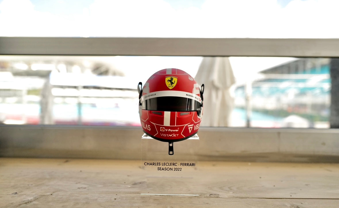 Charles leclerc - season helmet 2022