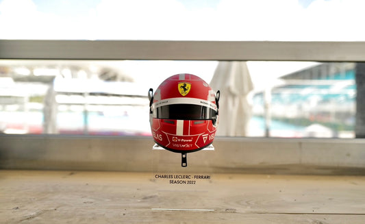 Charles leclerc - season helmet 2022